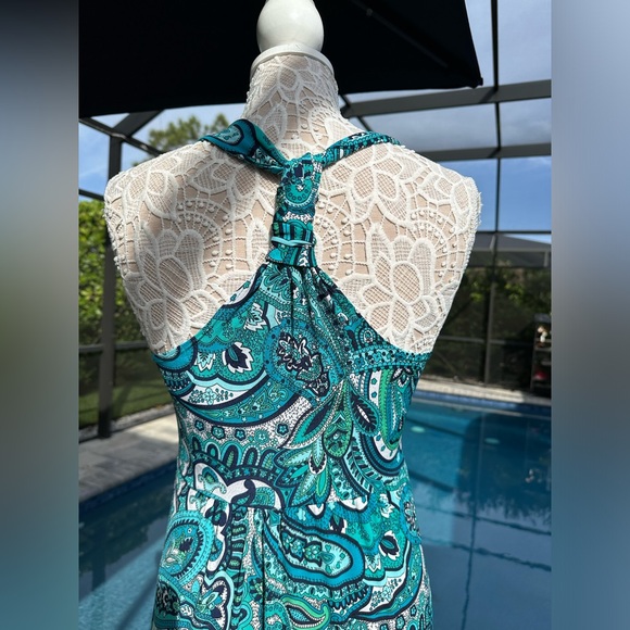 Epilogue Blue/Green Racerback MaximSize XL - Picture 7 of 8